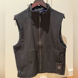 Lululemon Water-Repellent Grid Fleece Hiking Vest - Black - Medium